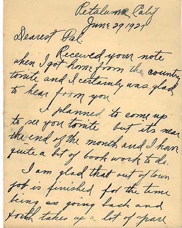 June 29, 1927 Page 1