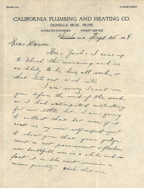 September 25, 1928 Page 1