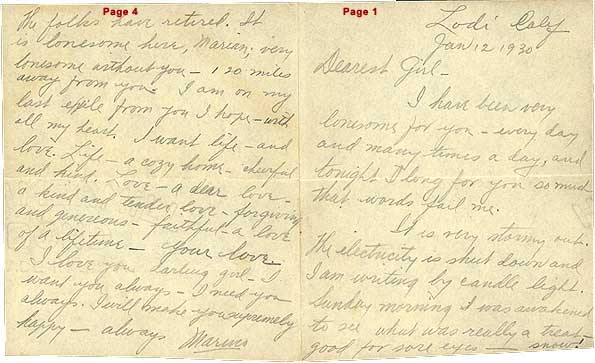 January 12, 1930 Page 1 & 4