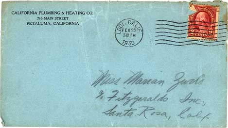 February 24, 1930 Envelope