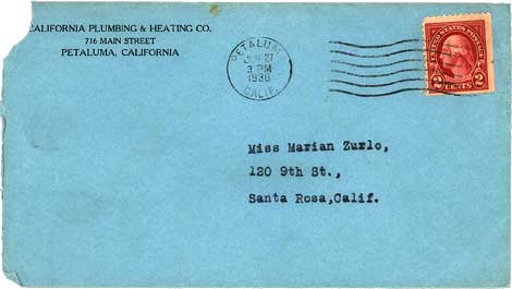 June 26, 1930 Envelope
