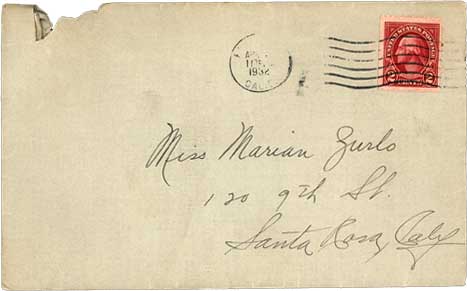 April 11, 1932 Envelope