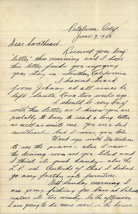 June 9, 1933 Page 1
